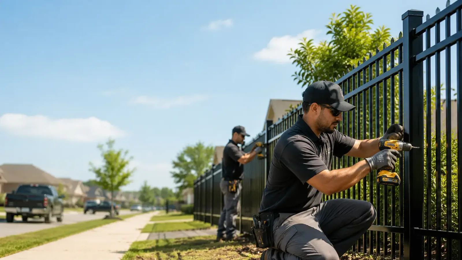 Metal Fence Installation in Milan, PA